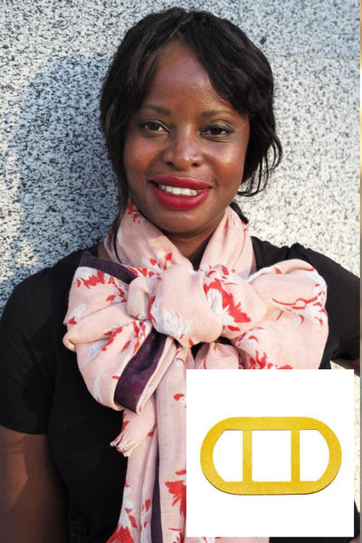 Bow Sqarfette - Bright Yellow